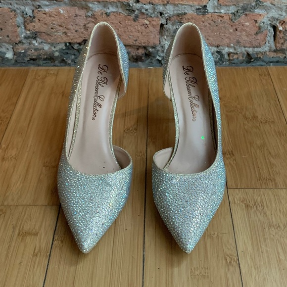 Gorgeous Crystal-Embellished Heels - Picture 3 of 5